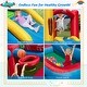 preview thumbnail 7 of 8, Baseball Themed Inflatable Bounce House with Ball Pit and Ocean Balls - 110.5" x 148" x 98" (L x W x H)