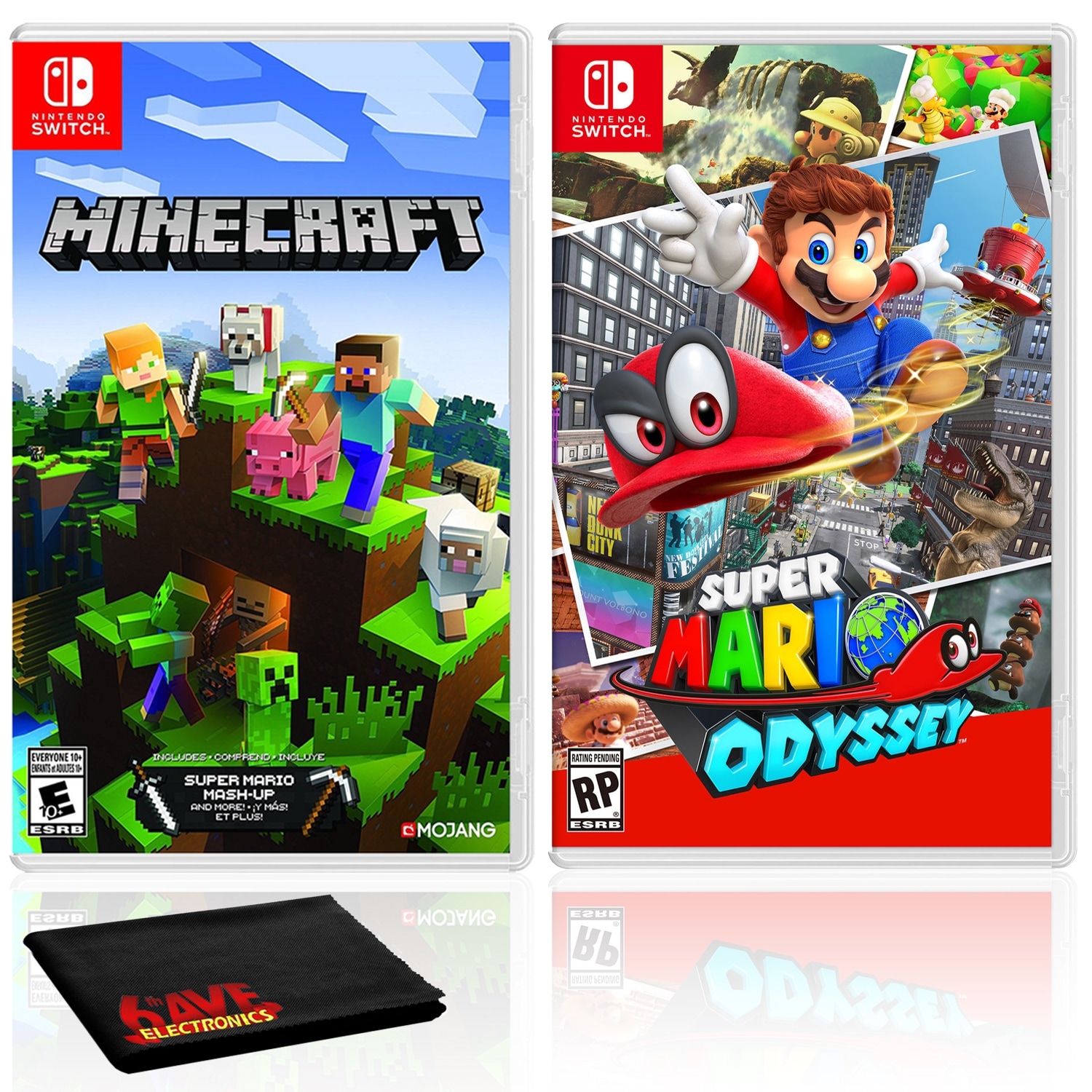 minecraft games for nintendo switch