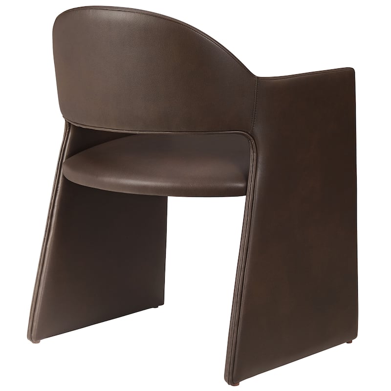 Talia Vegan Leather Dining Armchair