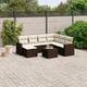Option Brown and cream Large With table