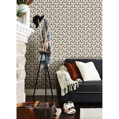 Geometrics Gradignan Gautier Tessellate33' L X 20.9" W Wallpaper Roll