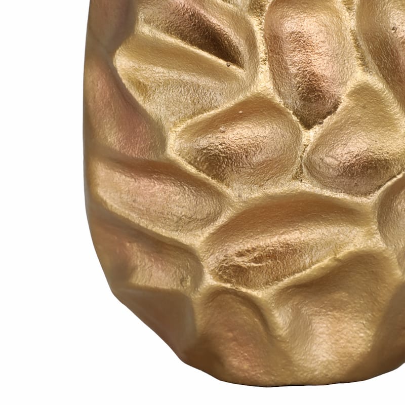 Metal Cartwright Hammered Textured Vase - Bronze, 19 in.