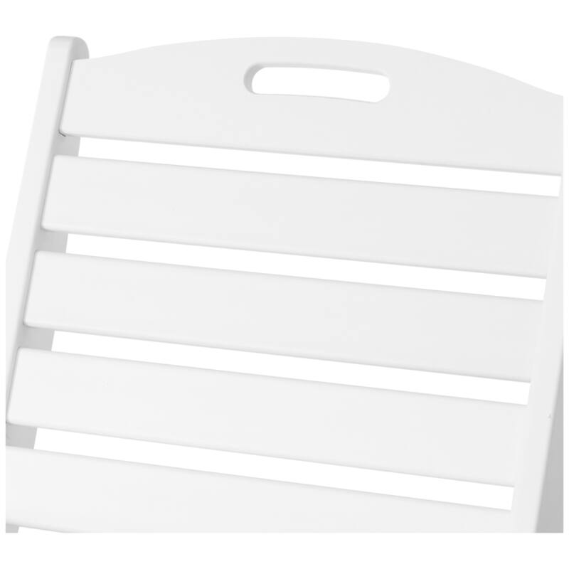 Coastline Patio Folding Highback Dining Chair Set of 2