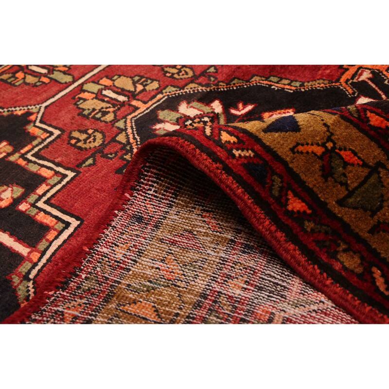 ECARPETGALLERY Hand-knotted Konya Anatolian Red Wool Rug - 3'11 x 13'4