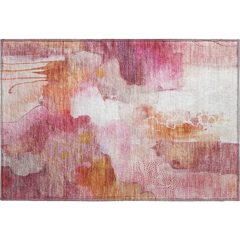 Premium Washable Super Soft Abstract Contemporary Mayfield Rug