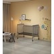preview thumbnail 2 of 7, 3-In-1 Convertible Crib, Made Of Sustainable Pinewood, Non-Toxic Finish, Comes With Locking Wheels, Wooden Nursery Furniture