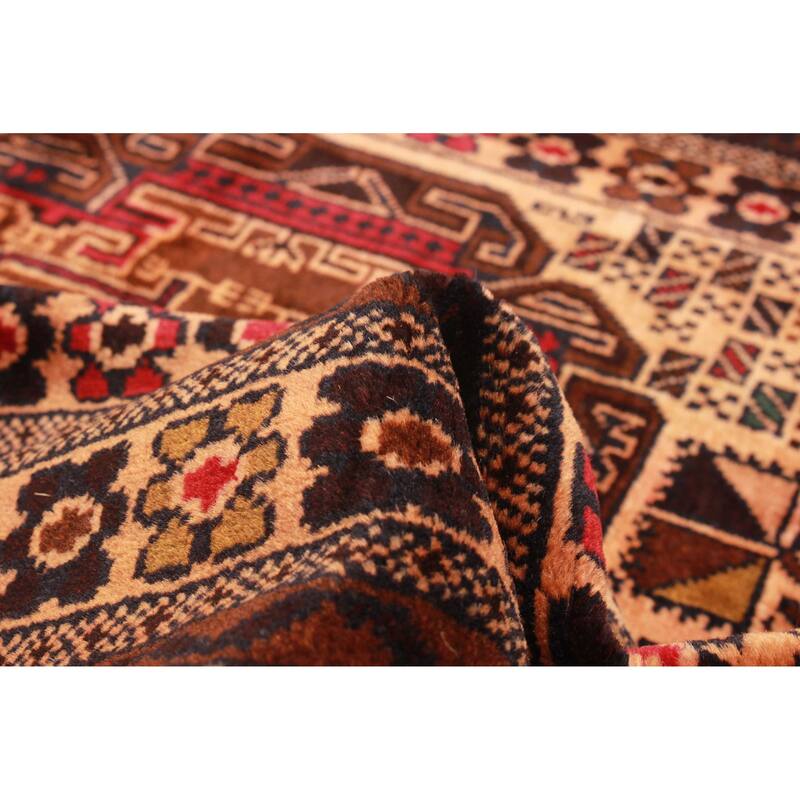 Teimani Orange Rug 2'10" x 4'5" - 2'10 x 4'5