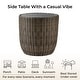 preview thumbnail 8 of 78, Patio Wicker Furniture Set Outdoor Rattan Bistro Set