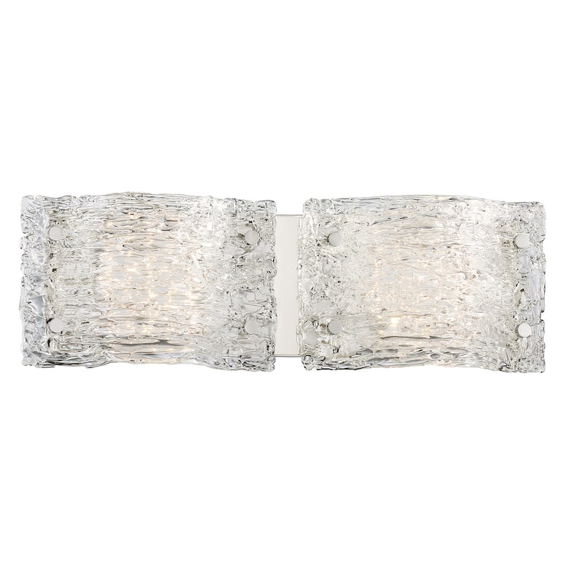 Kovacs Forest Ice 2 Light 18-3/4" Wide Integrated LED Vanity Light - Chrome