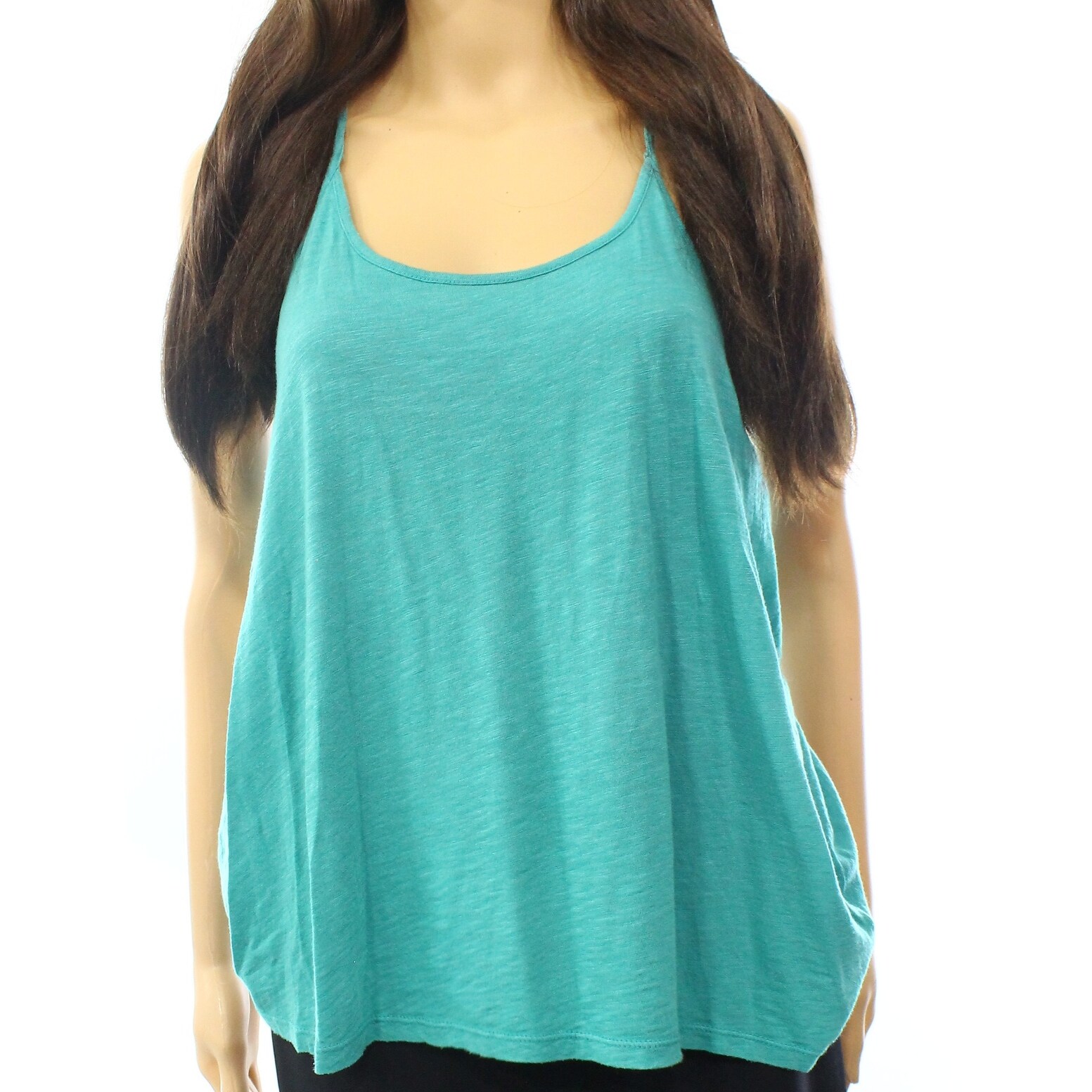 Shop Sun Shadow Blue Women S Medium M Scoop Neck Lace Tank Cami Top Overstock 26894371