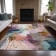 preview thumbnail 4 of 118, Machine Washable Indoor/Outdoor Abstract Dream Chantille Rug