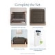 preview thumbnail 15 of 23, Child Craft Hampton Flat Top 4-in-1 Convertible Baby Crib