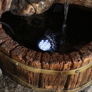 Sunnydaze Submersible Electric Light Kit with Transformer - Single LED ...