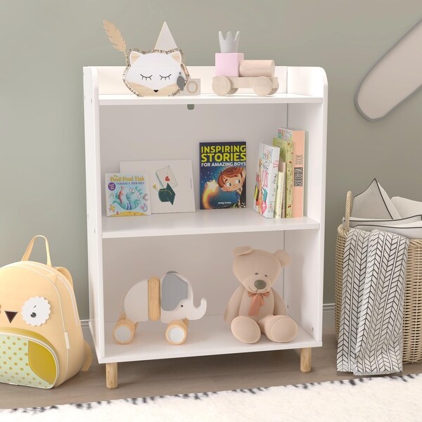 White bookcase hot sale for nursery