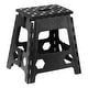 preview thumbnail 1 of 3, 15" Folding Step Stool Black
