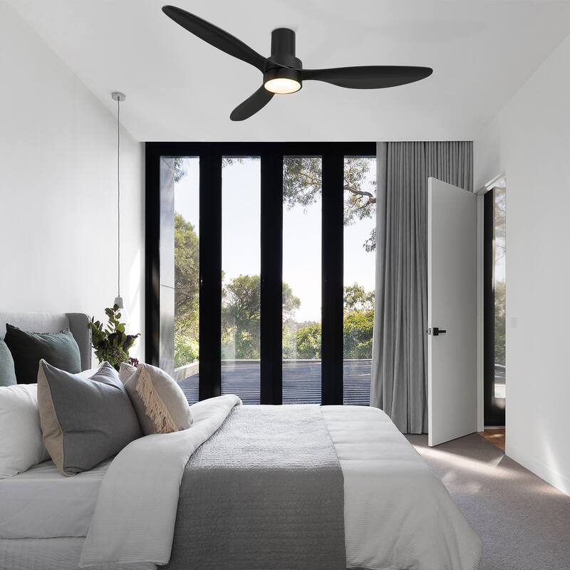 CARRO Nantes 52-inch Indoor Ceiling Fan with Light and Remote - N/A