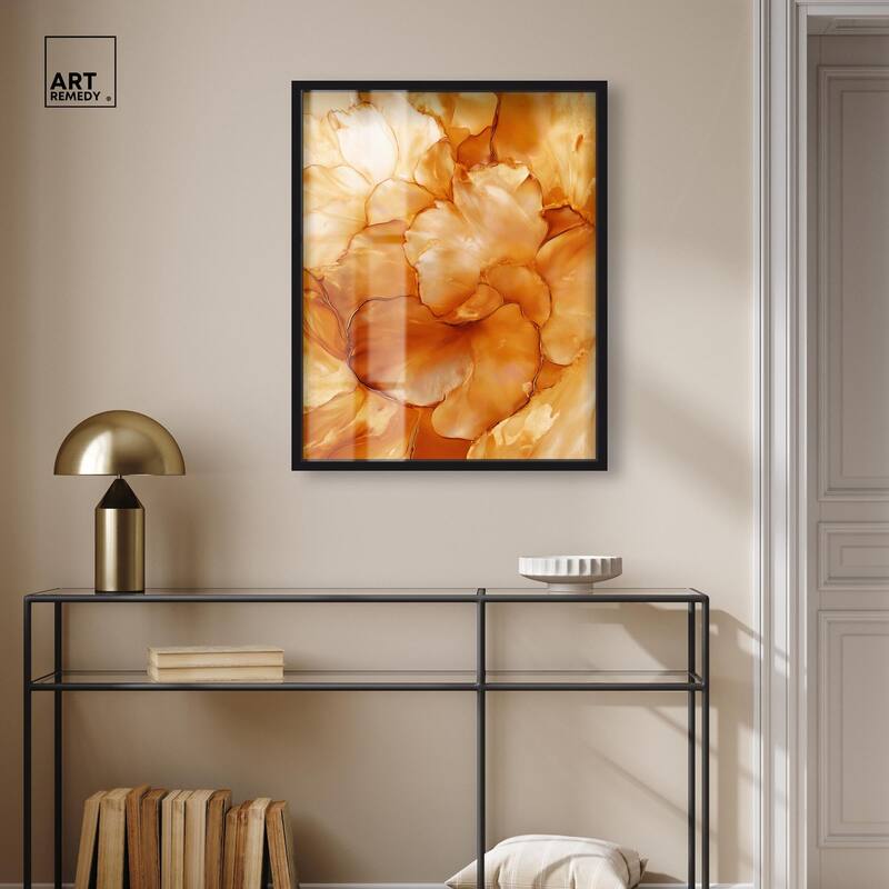Sunlit Bloom II Shadowbox by Art Remedy