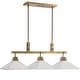 preview thumbnail 2 of 4, Uttermost Brookdale Industrial 3-Light Linear Chandelier