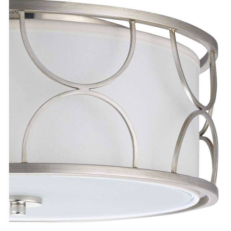 Landree Collection 16" Three-light Flush Mount - 10.000" x 19.250" x 19.250"