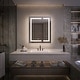 preview thumbnail 20 of 79, Modland 24"-42W x 36"H LED Medicine Cabinet Mirror with USB Charging,5x Makeup Mirror