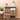 Brown Wood Rustic Style 4-Drawer with 1-Sliding Door Storage Cabinet