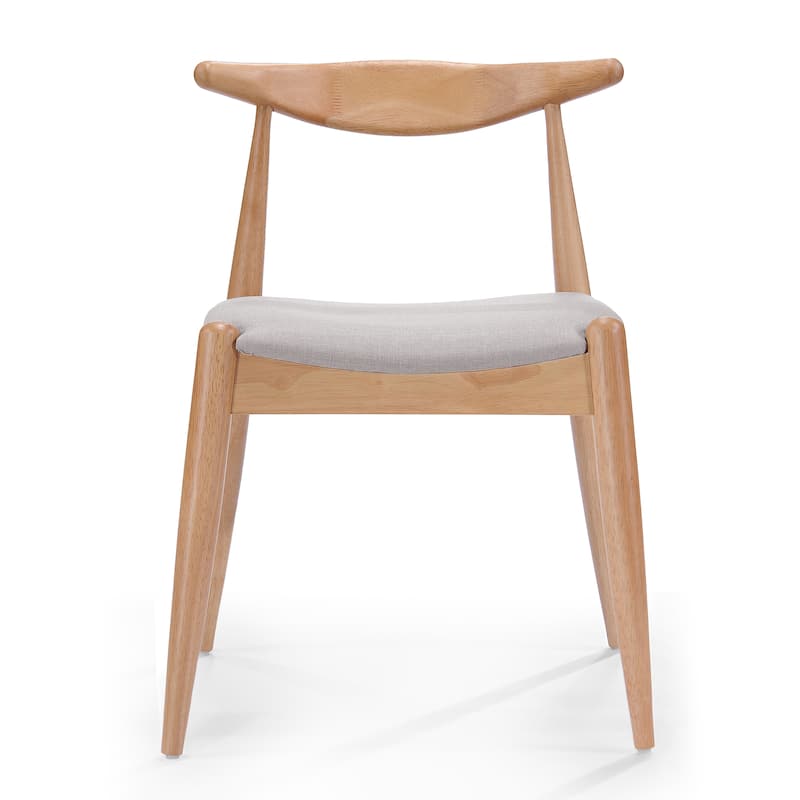 Francie Mid-Century Modern Dining Chairs (Set of 2) by Christopher Knight Home - 20.50" W x 20.25" L x 29.75" H