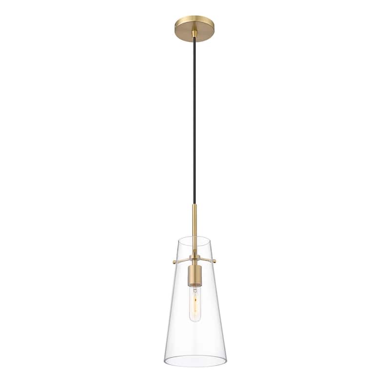 Z-Lite 7508P Kira 7" Wide Mini Pendant with Shade