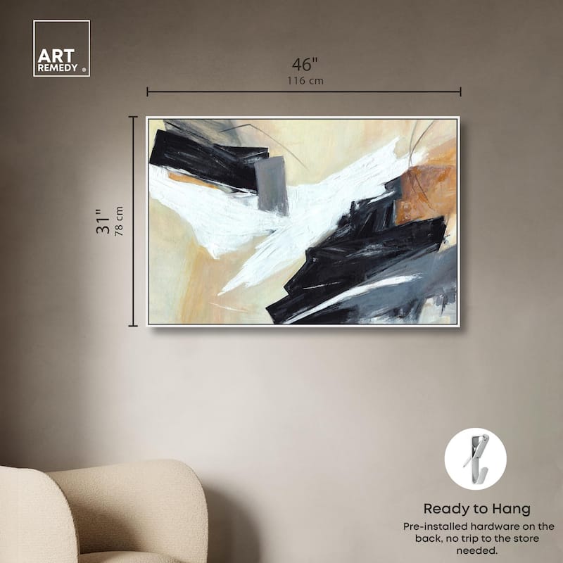 Free Spirit Abstract Canvas by Art Remedy
