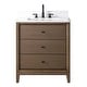 preview thumbnail 4 of 79, Vanity Art 30" Freestanding Bathroom Vanity with Engineered Marble Top and Sink