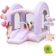 preview thumbnail 1 of 7, Inflatable Bounce House Kid Jump Bouncer Castle with Slide Kids