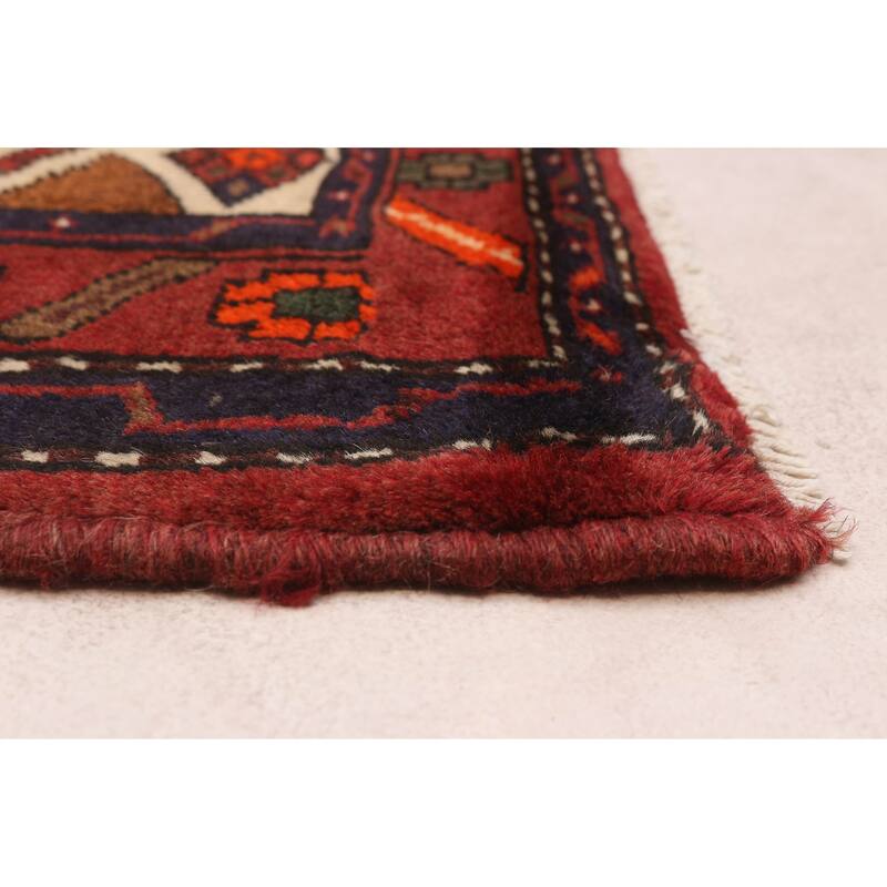 ECARPETGALLERY Hand-knotted Anadol Navy Wool Rug - 4'1 x 6'5