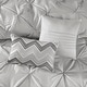 preview thumbnail 55 of 65, Madison Park Essentials Loretta 24-Piece Room in a Bag with Window Panels and Sheet Set