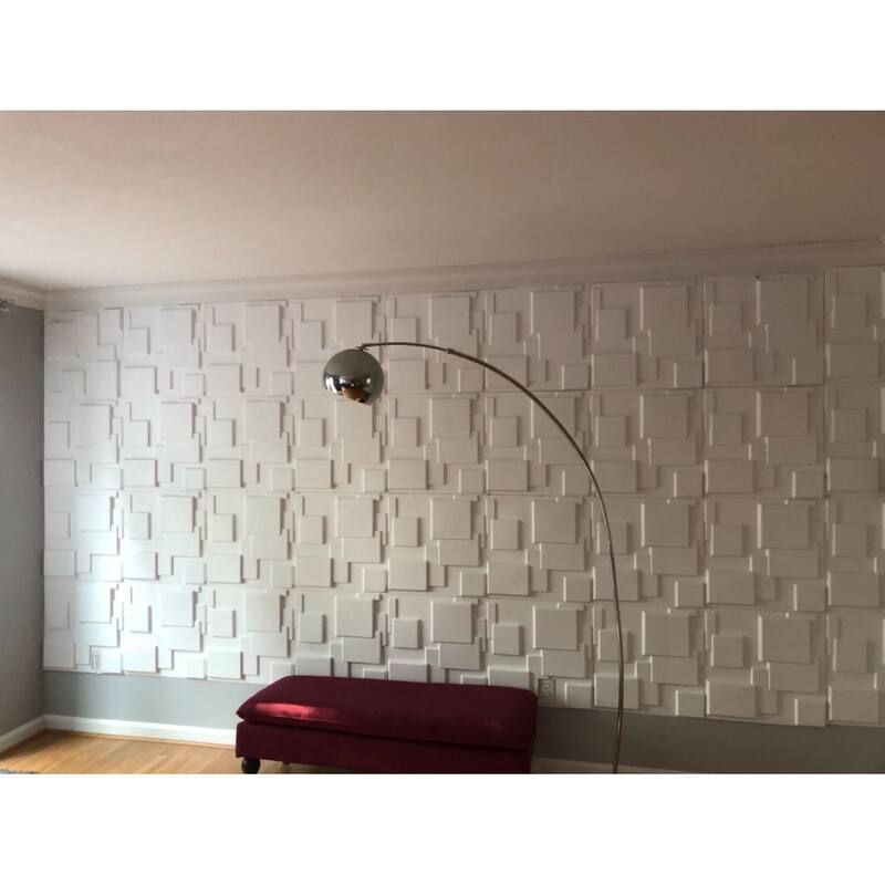 Art3d Decorative Tiles 3D Wall Panel for Modern Wall Decor,12 Panels 32 Sq Ft