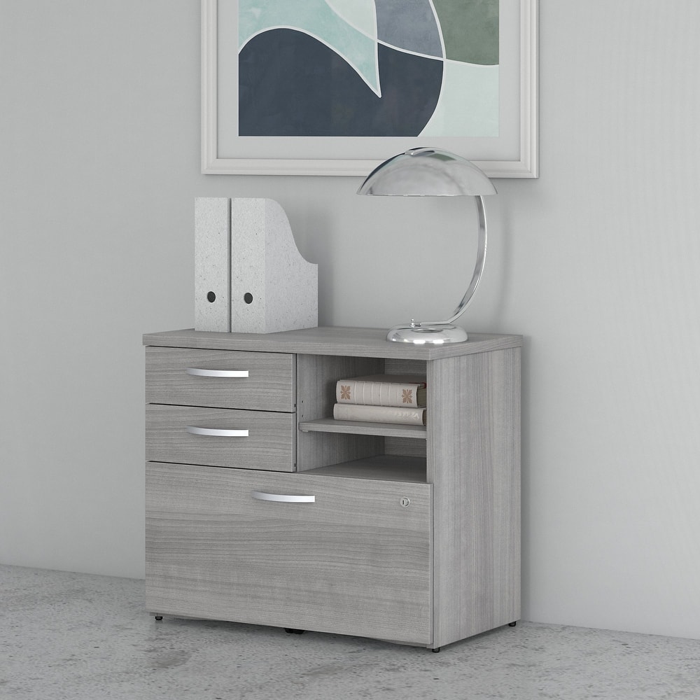 Studio C Storage Cabinet with Drawers by Bush Business Furniture