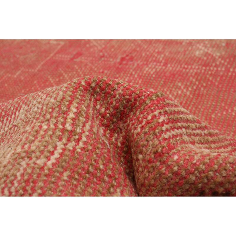 ECARPETGALLERY Hand-knotted Antalya Vintage Red Wool Rug - 5'10 x 8'10