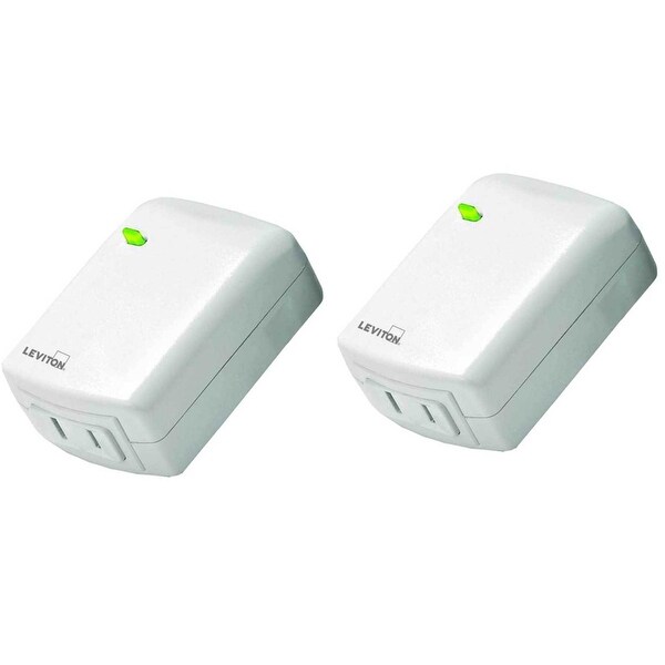 Shop Leviton Decora Smart Wi-Fi Plug-in Dimmer (2 Pack) - Free Shipping Today - Overstock - 26170911