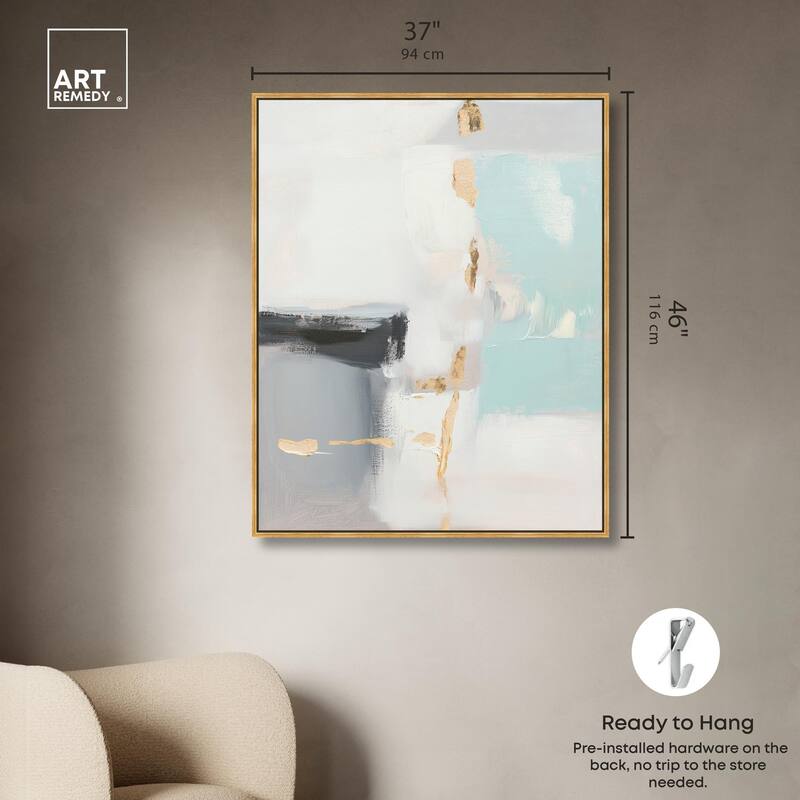 Misty Luxe II Canvas by Art Remedy