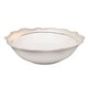 preview thumbnail 5 of 6, Lorren Home Trends 57 Piece Wavy Gold Mix and Match Bone China Service for 8