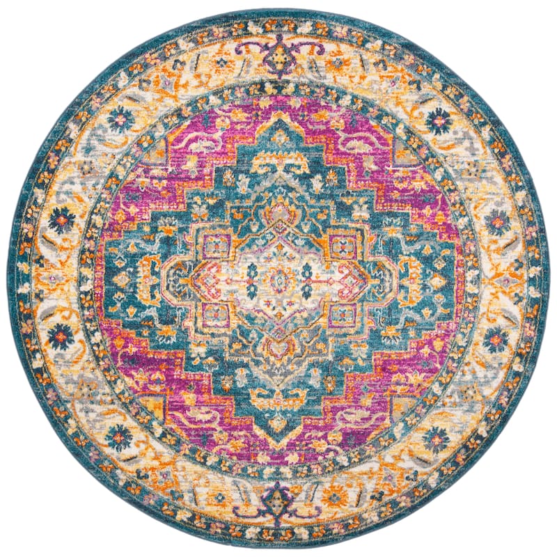 SAFAVIEH Madison Carma Boho Oriental Medallion Rug
