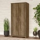 preview thumbnail 72 of 81, Cabot Tall Storage Cabinet with Doors by Bush Furniture Reclaimed Pine