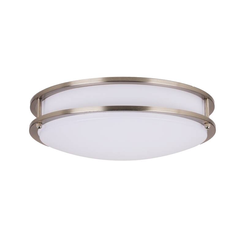 Ripon 14.5 Inch Integrated Dimmable LED Ceiling Light - Matte Black