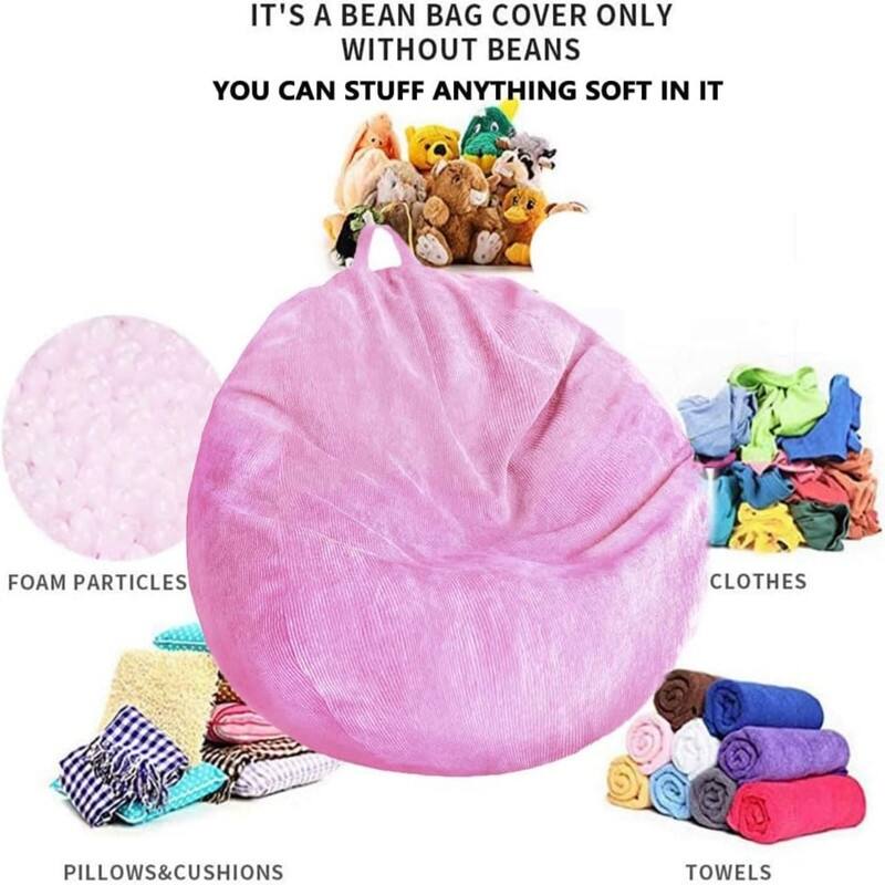 3 Ft Bean Bag Chair Cover (No Filler)