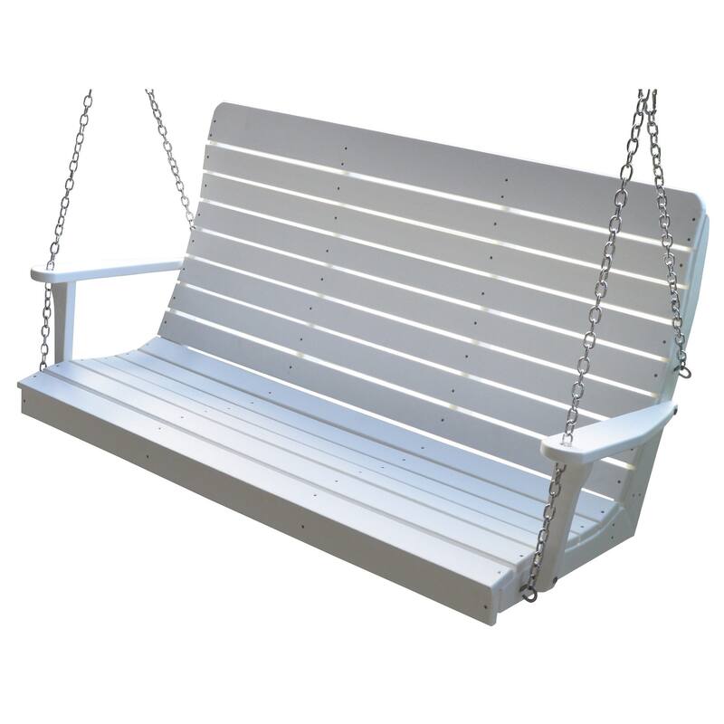 Poly 5' Winston Swing - White