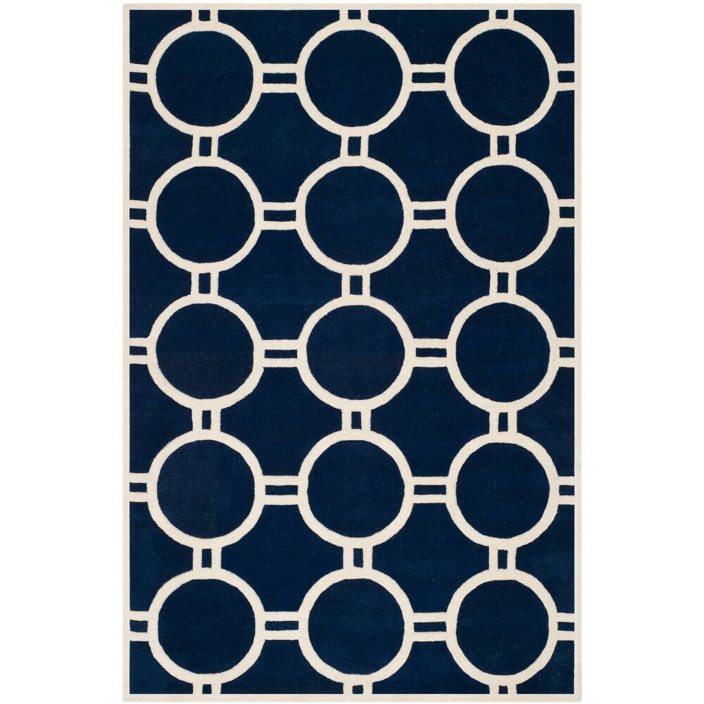 SAFAVIEH Handmade Chatham Amanda Modern Moroccan Wool Rug
