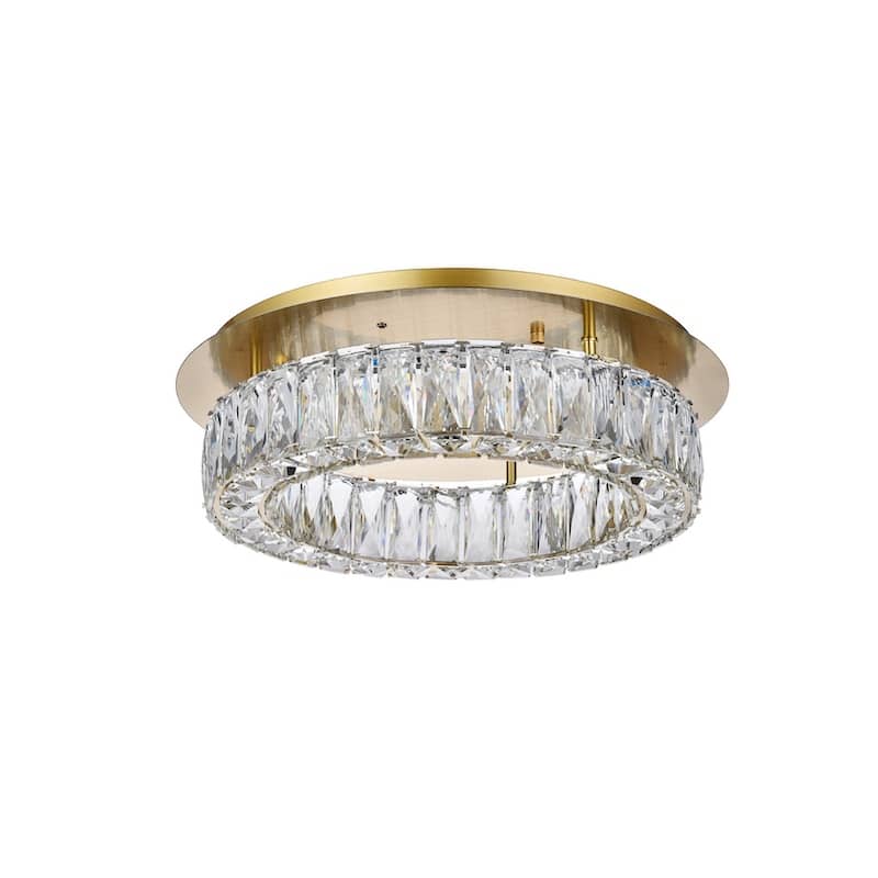 Gold LED Flush Mount