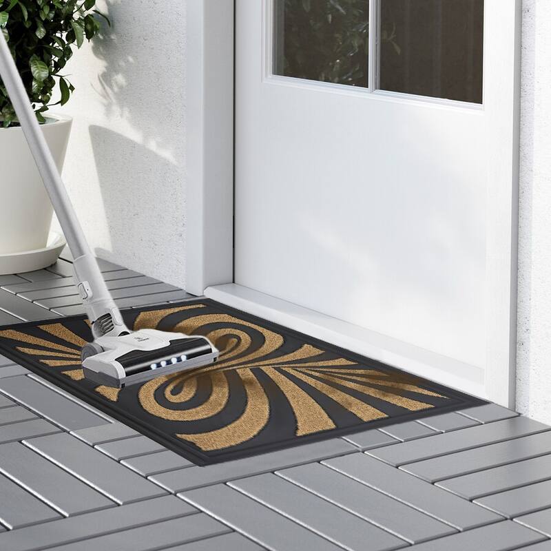 Superio Non-Slip Doormat for Entry, 18" x 30", Waterproof, Mat