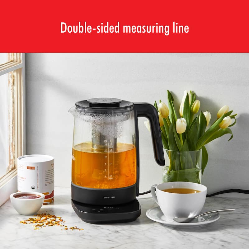 ZWILLING Enfinigy Glass Electric Kettle - 1.7-l