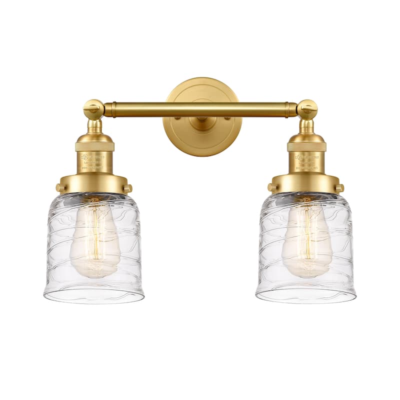 Innovations Lighting Bell 2 Light 16" Bath Vanity Light