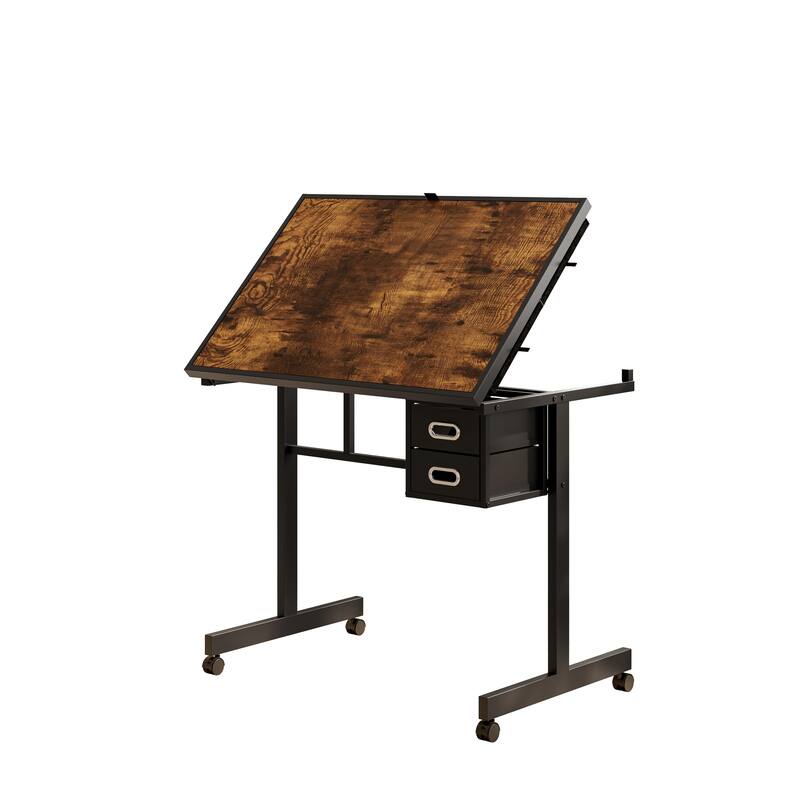 1000 pieces Jigsaw Puzzle metal Table board for adults gift with 4 trays and 2 Drawers