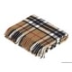 preview thumbnail 1 of 2, Campbell Thompson Clan - Merino Lambswool Throw Blanket - Made in UK